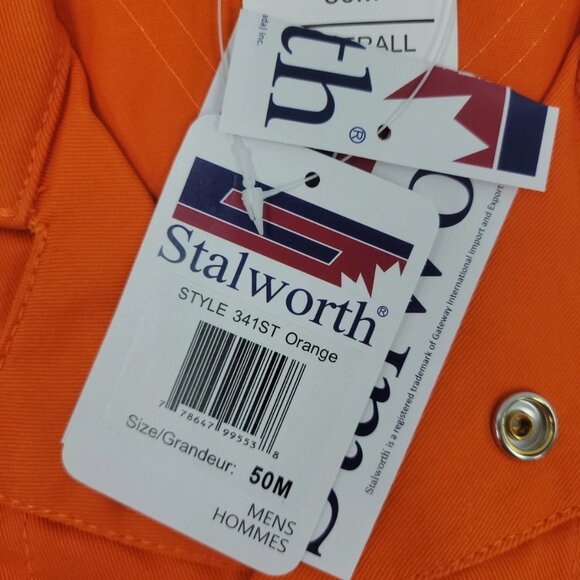 (76174-1 D) Stalworth Work Coveralls - Size 50M - Picture 2 of 4